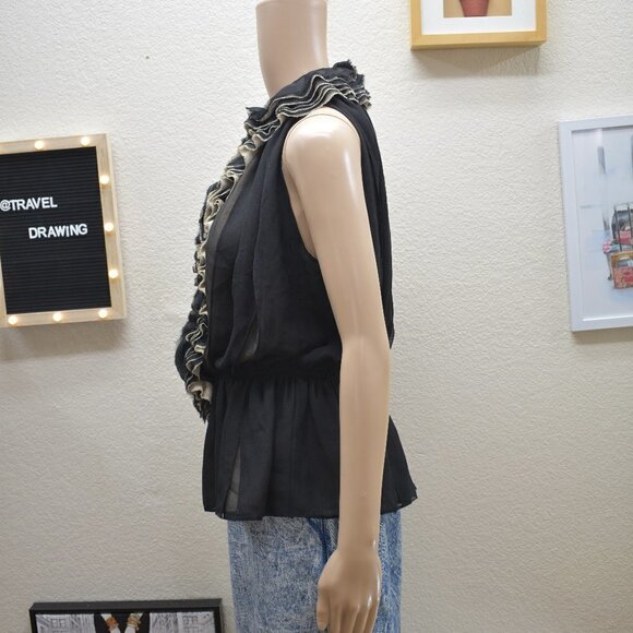 Robert Rodriguez Layered Ruffle Top - Picture 6 of 7